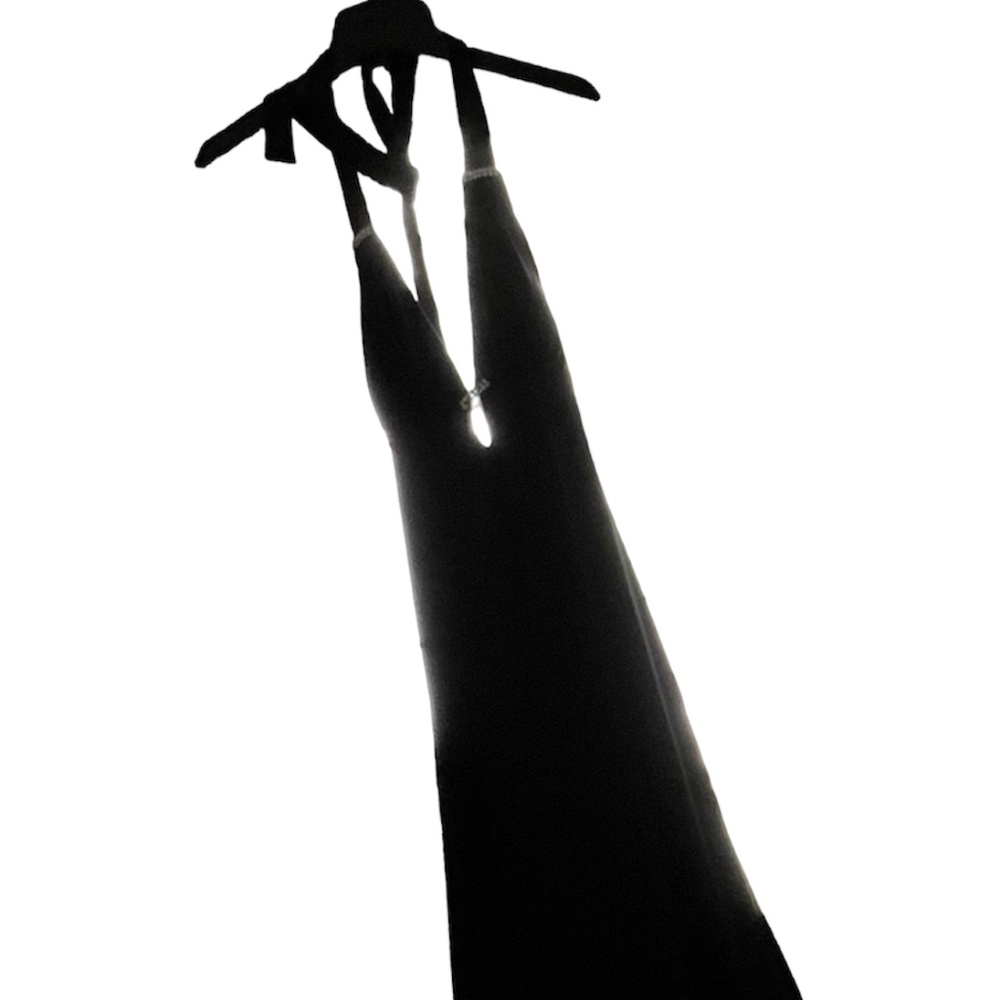 B DARLIN Halter Dress Black Size 10